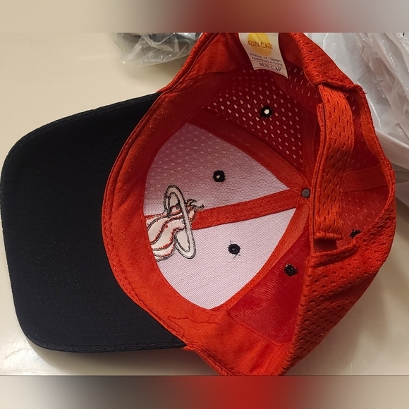 Red Miami Heat Velcro Strapback - Picture 3 of 3